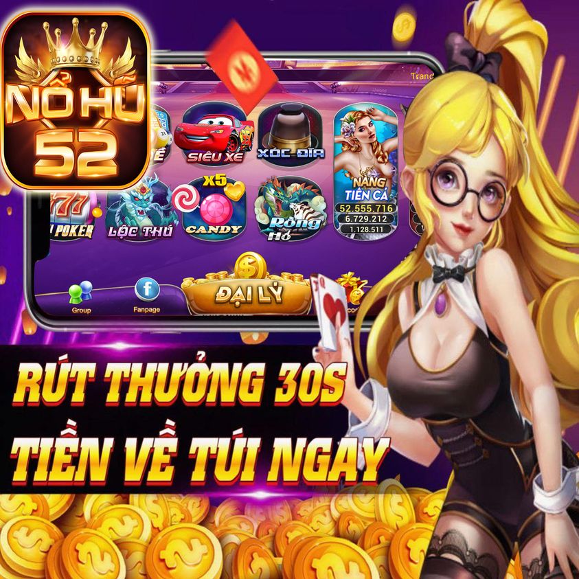nohu52 – Quay hũ đổi thưởng siêu khủng, phát tài nhanh chóng Nhiều loại trò chơi để các bạn thỏa sức lựa chọn