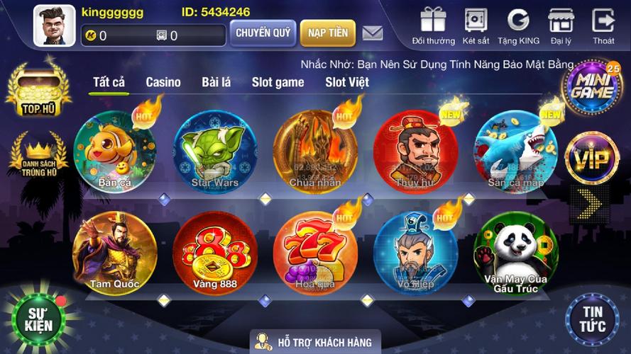 King Fun – Cổng game đổi thưởng uy tín số 1 châu Á