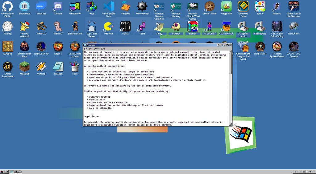 Emupedia – Phần mềm trải nghiệm những trò chơi tuổi thơ cực chất Emupedia – EmuOSS là trình giả lập Windows