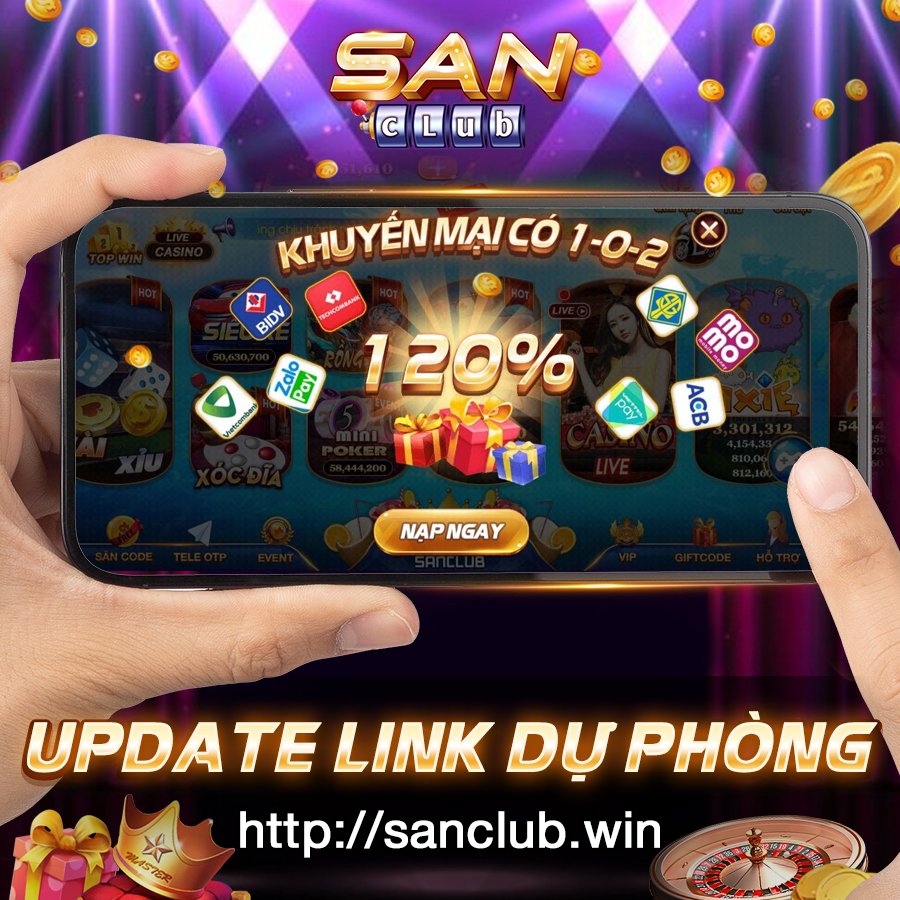Sanclub 2022 - Chơi game nạp tiền miễn phí không giới hạn 1 Sanclub – một cổng game mới xuất hiện thời gian gần đây nhưng lại được nhiều người chơi quan tâm