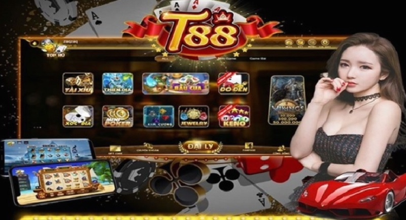 T88 - Nơi thể hiện đẳng cấp game bài sân chơi lôi cuốn 2 t88 được nhà phát hành chăm lo về mặt thiết kế giao diện hình ảnh của người dùng