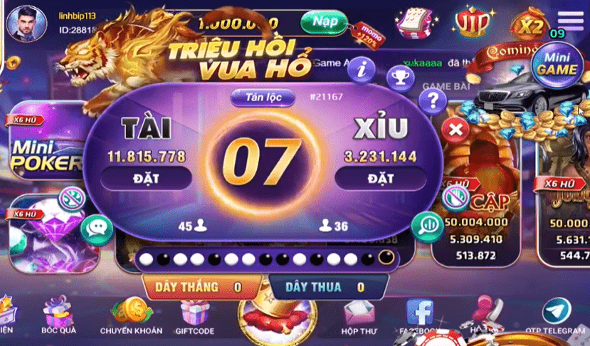 Phat vin - Phát lộc mỗi ngày cùng cơn mưa tiền thưởng 4 Chỉ với một thao tác đơn giản là anh em đã có thể tải game về máy