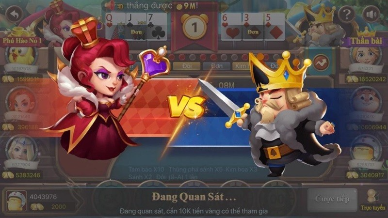 Đại chiến đỏ đen 68 game bài - Bật mí bí quyết tự tin hốt thưởng Quy tắc so bài được 68 game bài quy định rất rõ