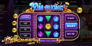 Game kim cương có giao diện đẹp mắt, dễ thao tác